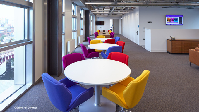 Innenraum des Glasgow College